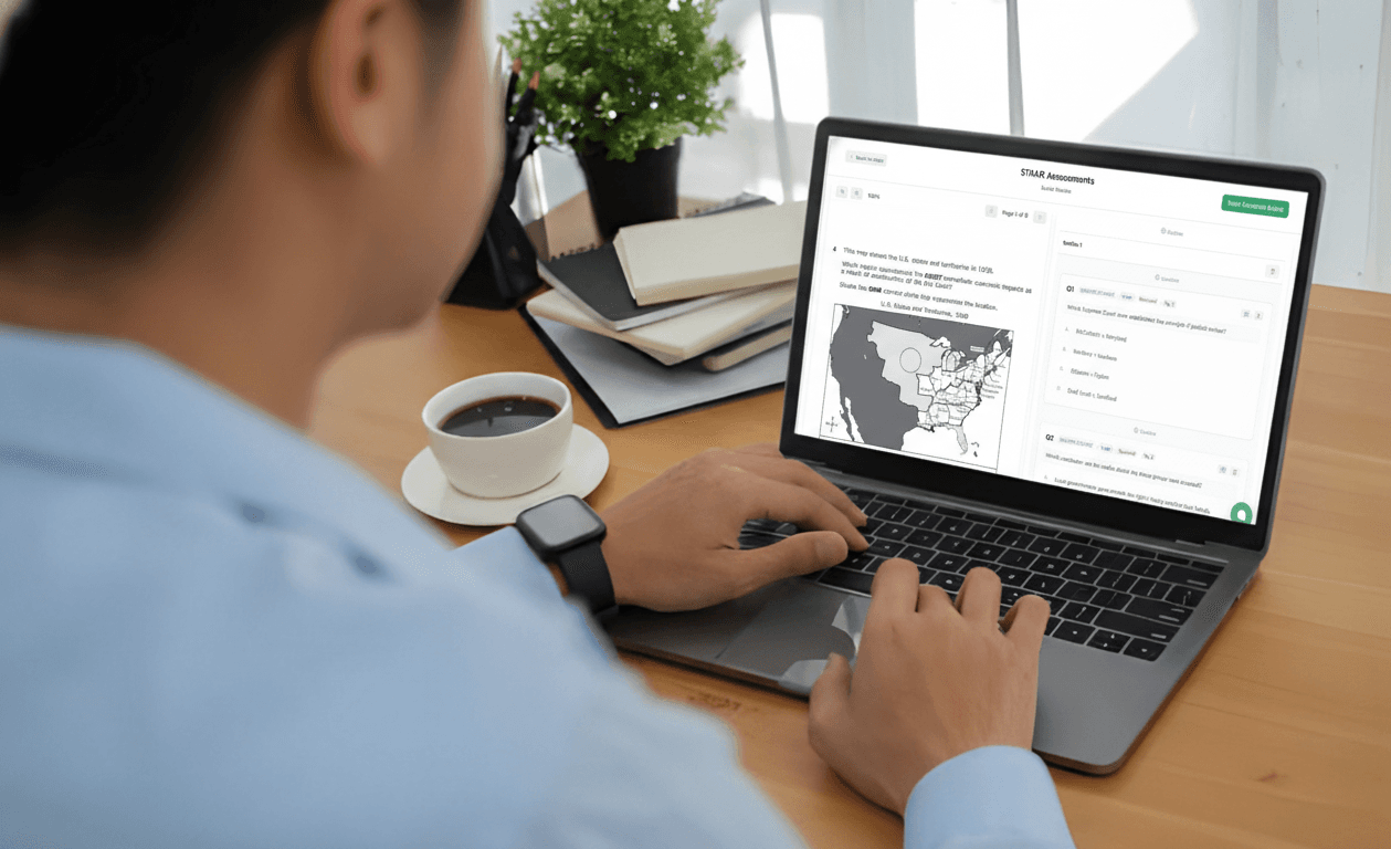 K-12 Teacher Using GradingPal