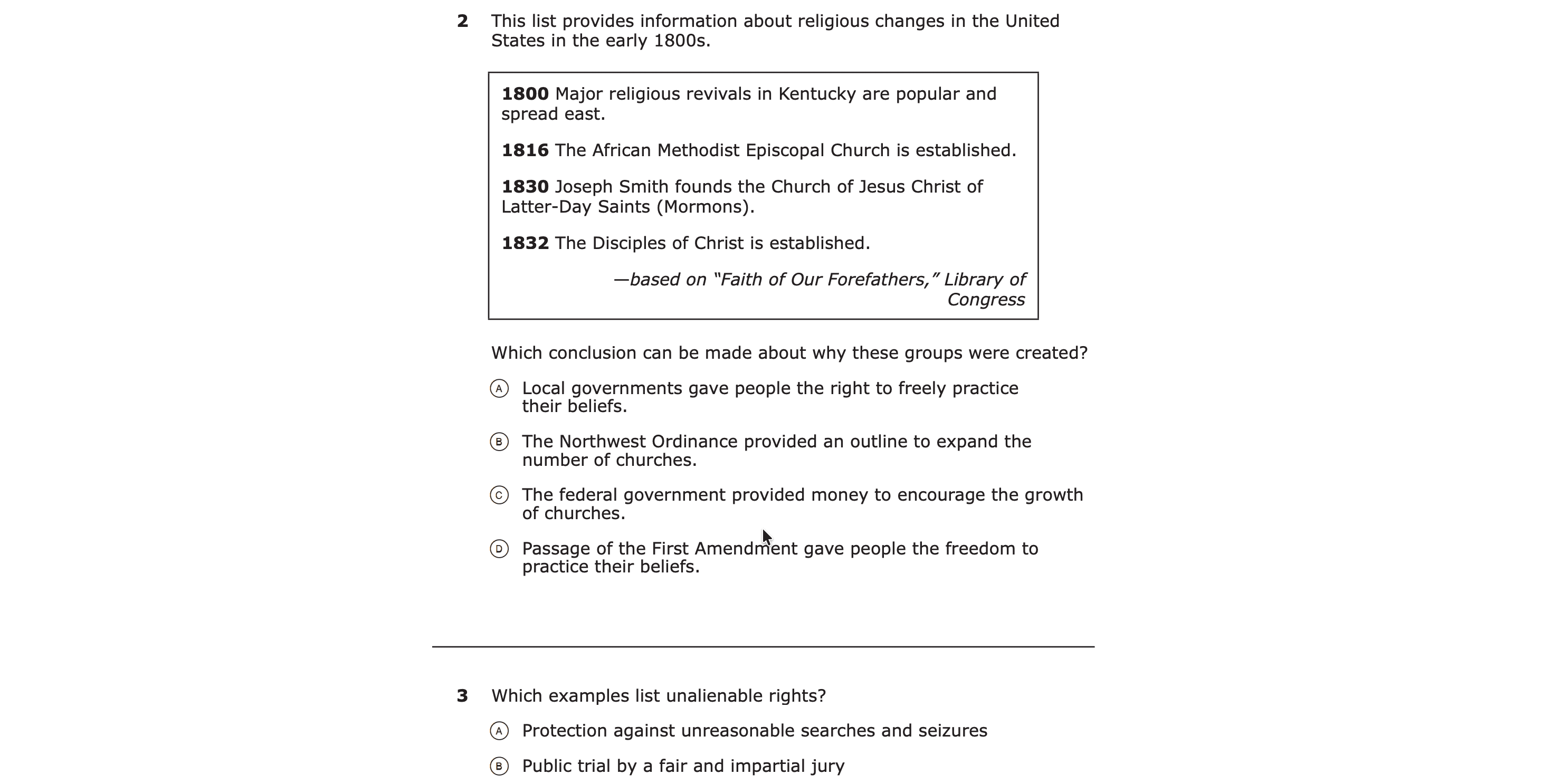 Assignment for social-studies-staar